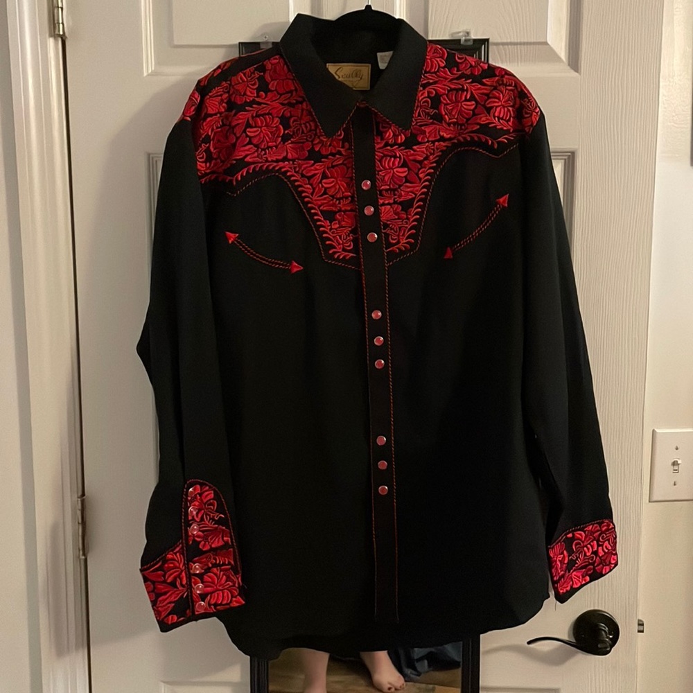 Scully men’s western dress shirt